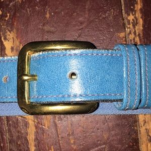 Lacoste Accessories - Size 34 Lacoste belt blue 1985 Lacoste Accessories - Size 34 Lacoste belt blue 1985